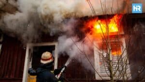 Massive Four Alarm Fire Displaces 21 Residents