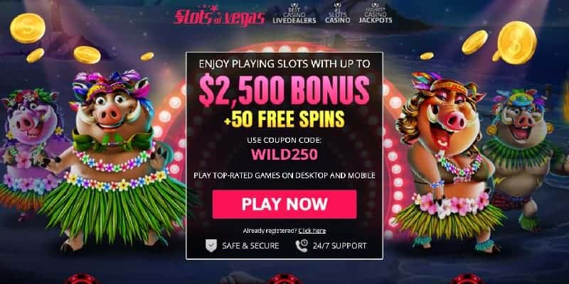 Slots of Vegas Casino bonus